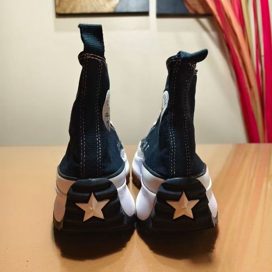 Converse Run Star Hike Hi Black White Gum(166800C) Made in Vietnam🇻🇳Size. 43/27.5(2.5)cm รูปที่ 4