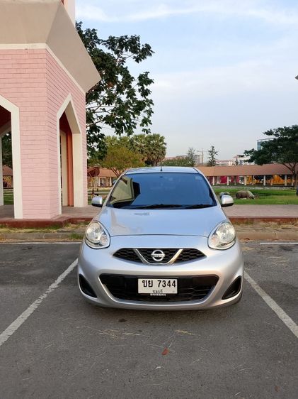 Nissan March 2013 1.2 E Sedan เบนซิน เกียร์อัตโนมัติ เทา รูปที่ 4