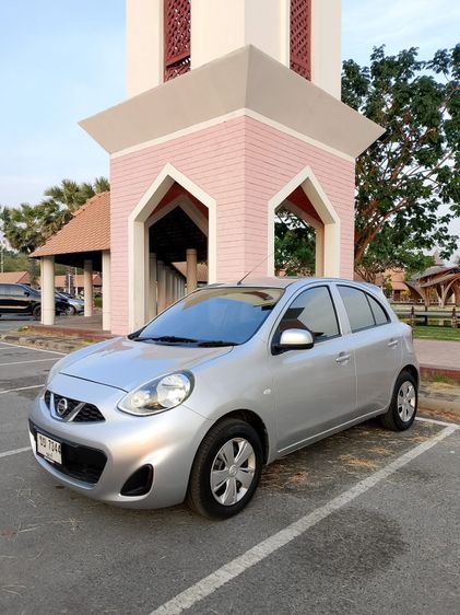 Nissan March 2013 1.2 E Sedan เบนซิน เกียร์อัตโนมัติ เทา รูปที่ 2