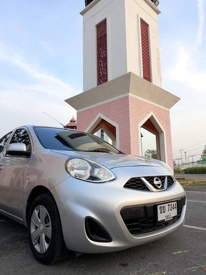 Nissan March 2013 1.2 E Sedan เบนซิน เกียร์อัตโนมัติ เทา รูปที่ 3