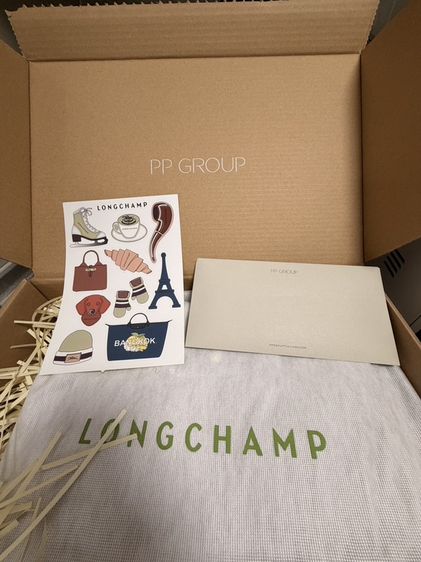 longchamp Le Pliage On-The-Go Shoulder Bag L Trench รูปที่ 8