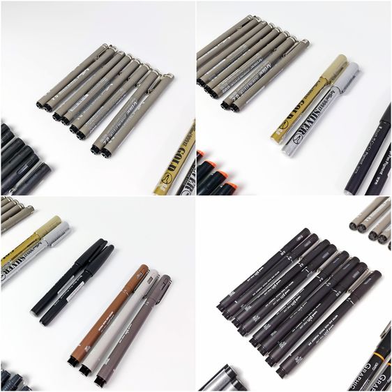ปากกา Ink Pen เหมายก Set Brand Copic Otho Sakura Uni Steadtler Artline Graphik Pentel Faber-Castell รวม 61 แท่ง หายาก ราคาพิเศษ สินค้าใหม่ รูปที่ 3