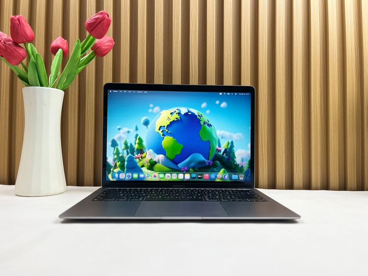 Apple แมค โอเอส 8 กิกะไบต์ อื่นๆ ไม่ใช่ MacBook Air 13-inch M1 2020 Ram8GB SSD256GB Space Gray 