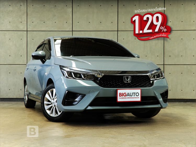 Honda City 2024 1.0 S+ Sedan เบนซิน ไม่ติดแก๊ส เกียร์อัตโนมัติ เทา