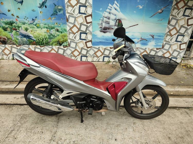 🛵ยังไงก็ขาย WAVE125 i ปี 64 เครื่องดี สีสวย สตาร์ทมือ  รถบ้านเดิมๆ เล่มชุดโอนครบ+เปลี่ยนถ่ายน้ำมันเครื่องฟรี ส่งฟรี30 ก.ม รูปที่ 3