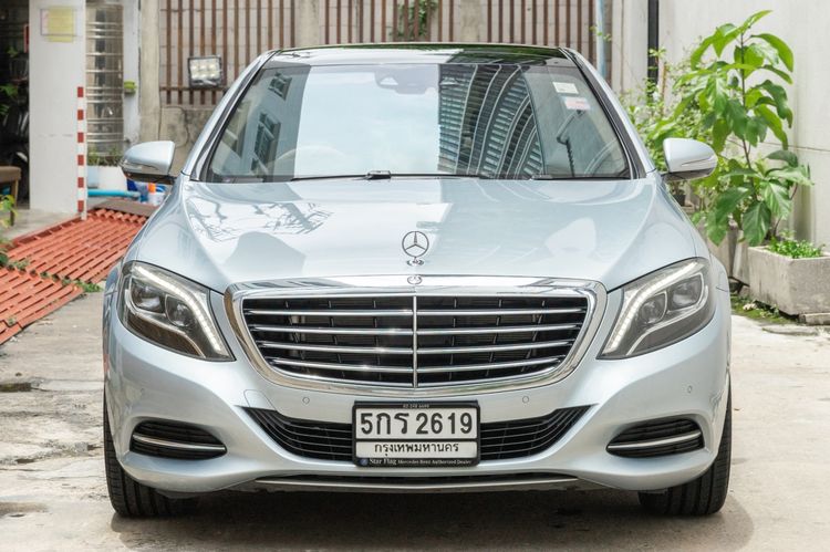 Mercedes-Benz S-Class 2016 S500 Sedan ปลั๊กอินไฮบริด (PHEV) ไม่ติดแก๊ส เกียร์อัตโนมัติ บรอนซ์เงิน รูปที่ 3