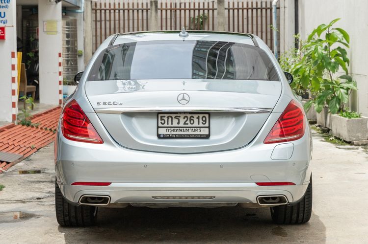 Mercedes-Benz S-Class 2016 S500 Sedan ปลั๊กอินไฮบริด (PHEV) ไม่ติดแก๊ส เกียร์อัตโนมัติ บรอนซ์เงิน รูปที่ 4