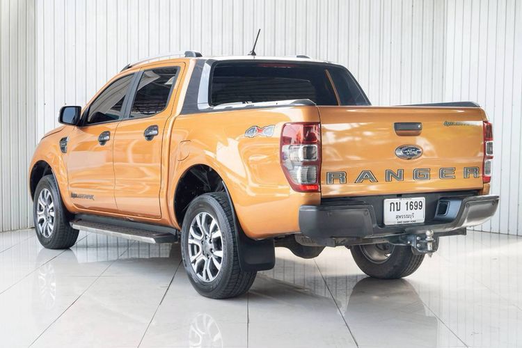 Ford Ranger 2019 2.0 Bi-Turbo 4WD Pickup ดีเซล ไม่ติดแก๊ส เกียร์อัตโนมัติ ส้ม รูปที่ 4
