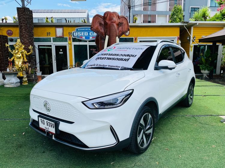MG ZS 2025 EV Utility-car ไฟฟ้า ไม่ติดแก๊ส เกียร์อัตโนมัติ ขาว รูปที่ 2