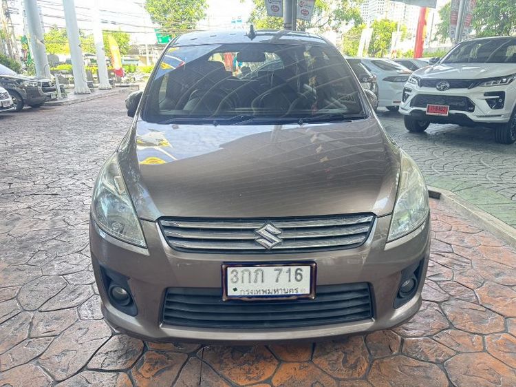 Suzuki Ertiga 2014 1.4 GL Utility-car เบนซิน ไม่ติดแก๊ส เกียร์อัตโนมัติ น้ำตาล รูปที่ 2