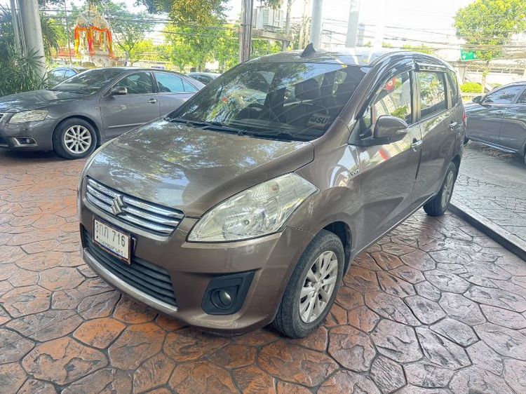 Suzuki Ertiga 2014 1.4 GL Utility-car เบนซิน ไม่ติดแก๊ส เกียร์อัตโนมัติ น้ำตาล รูปที่ 3