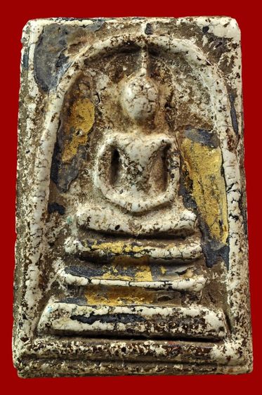 (ของขวัญ ลดพิเศษสุดๆ) สมเด็จวัดระฆัง พิมพ์เกศทะลุซุ้ม กรุวัดกลางคลองข่อย สภาพสวยงาม ราคาเบา