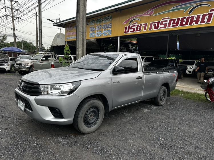 Toyota Hilux Revo 2017 2.4 J Pickup ดีเซล ไม่ติดแก๊ส เกียร์ธรรมดา เทา