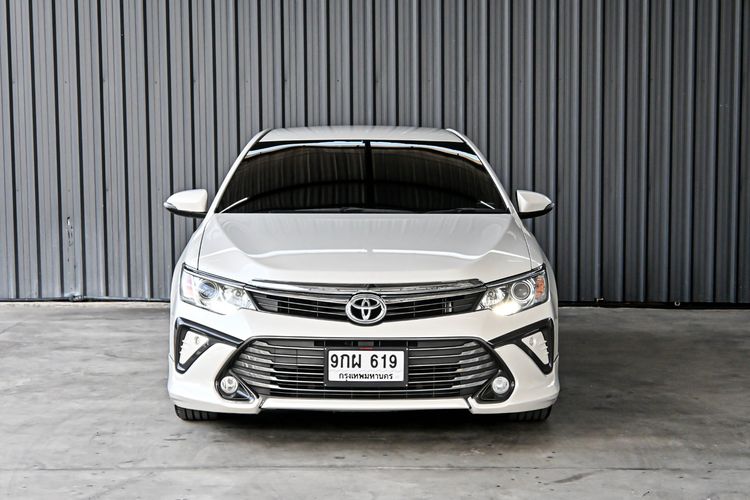 Toyota Camry 2016 2.0 G Extremo Sedan เบนซิน ไม่ติดแก๊ส เกียร์อัตโนมัติ ขาว รูปที่ 2