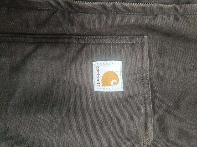 CARHARTT JACKET WJ022 DKB  ผ้าแคนวาส รูปที่ 8