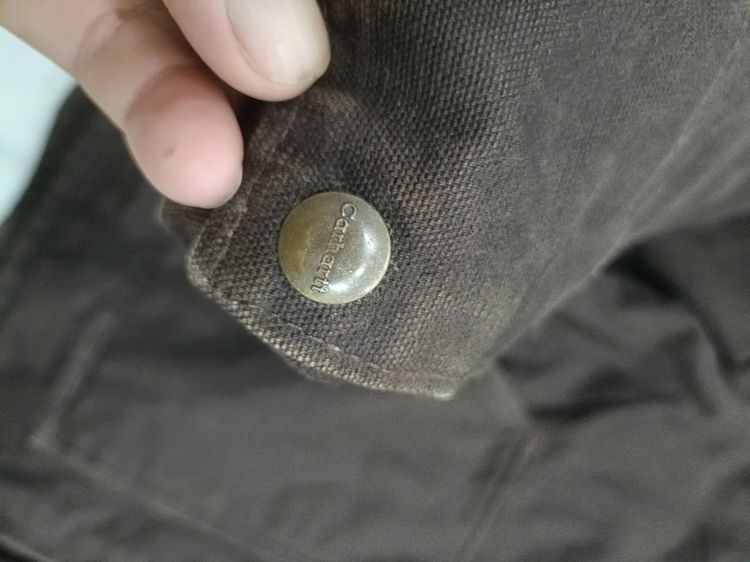 CARHARTT JACKET WJ022 DKB  ผ้าแคนวาส รูปที่ 9