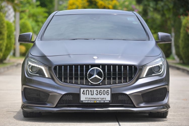 Mercedes-Benz CLA-Class 2015 CLA250 AMG Sedan เบนซิน ไม่ติดแก๊ส เกียร์อัตโนมัติ ขาว รูปที่ 2
