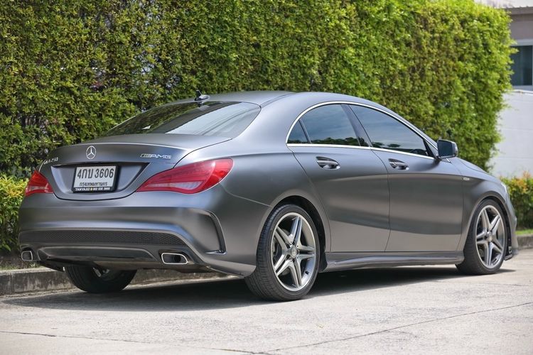 Mercedes-Benz CLA-Class 2015 CLA250 AMG Sedan เบนซิน ไม่ติดแก๊ส เกียร์อัตโนมัติ ขาว รูปที่ 4