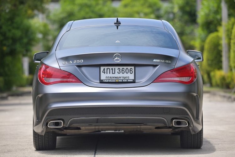 Mercedes-Benz CLA-Class 2015 CLA250 AMG Sedan เบนซิน ไม่ติดแก๊ส เกียร์อัตโนมัติ ขาว รูปที่ 3