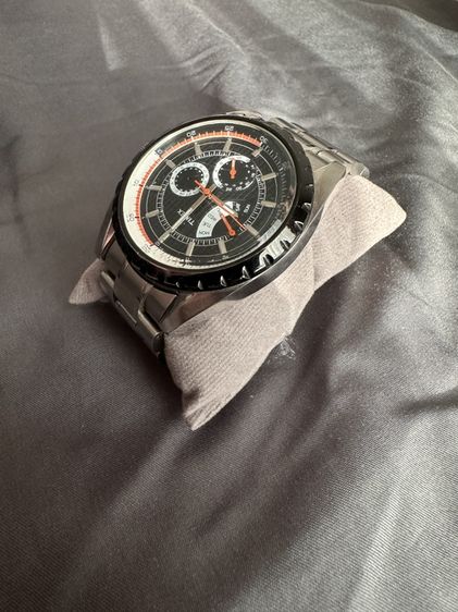 (สินค้ามือสอง) นาฬิกา TIMEX Multifunction สายสแตนเลส สปอร์ตหล่อๆนาฬิกา TIMEX Multifunction หน้าปัดดำ-เข็มส้ม สายสแตนเลสสติล (สินค้ามือสอง ของแท้) รูปที่ 3