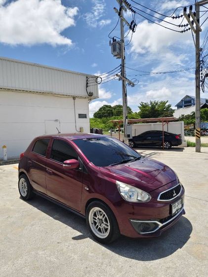 Mitsubishi Mirage 2016 1.2 GLS Limited Bloom Edition Sedan เบนซิน ไม่ติดแก๊ส เกียร์อัตโนมัติ แดง