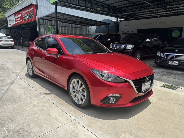 Mazda Mazda3 2015 2.0 S Sports Sedan เบนซิน ไม่ติดแก๊ส เกียร์อัตโนมัติ แดง รูปที่ 4