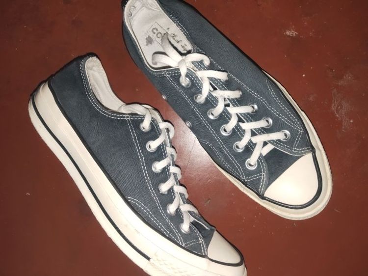 รองเท้าผ้าใบ ผ้า UK 6 | EU 39 1/3 | US 6.5 อื่นๆ Converse CHUCK 70 ป้ายดำ Size 39.5 / 250mm สภาพเดือด หล่อคลาสสิก