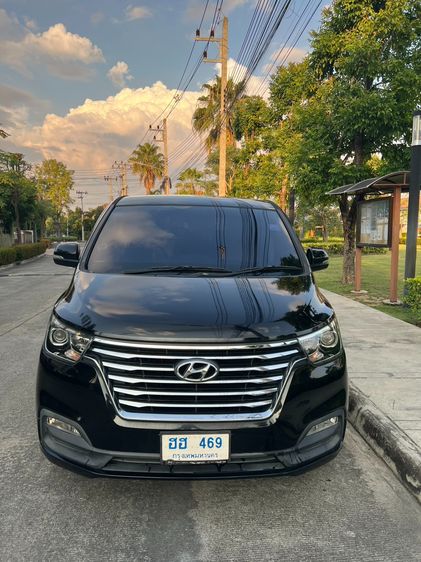 Hyundai H-1 2019 2.5 Elite Van ดีเซล ไม่ติดแก๊ส เกียร์อัตโนมัติ ดำ รูปที่ 3