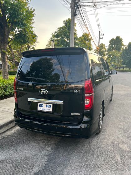 Hyundai H-1  2019 2.5 Elite Van ดีเซล ไม่ติดแก๊ส เกียร์อัตโนมัติ ดำ รูปที่ 4