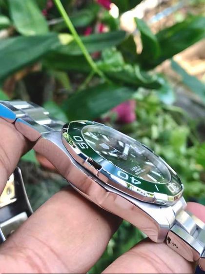 Tag Heuer Aquaracer Auto Calibre5 Green Dial WAY201S-0🇨🇭🇨🇭 รูปที่ 8