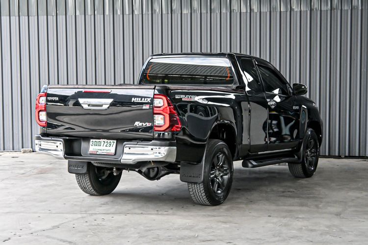 Toyota Hilux Revo 2022 Smart Cab 2.4 Entry Prerunner Pickup ดีเซล ไม่ติดแก๊ส เกียร์ธรรมดา ดำ รูปที่ 4