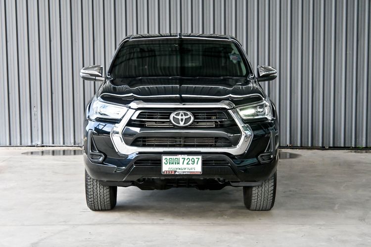 Toyota Hilux Revo 2022 Smart Cab 2.4 Entry Prerunner Pickup ดีเซล ไม่ติดแก๊ส เกียร์ธรรมดา ดำ รูปที่ 2
