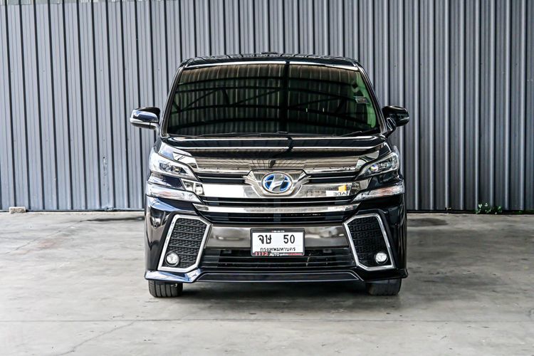 Toyota Vellfire 2019 2.5 Hybrid ZR G Edition E-Four 4WD Van ไฮบริด ไม่ติดแก๊ส เกียร์อัตโนมัติ น้ำเงิน รูปที่ 2