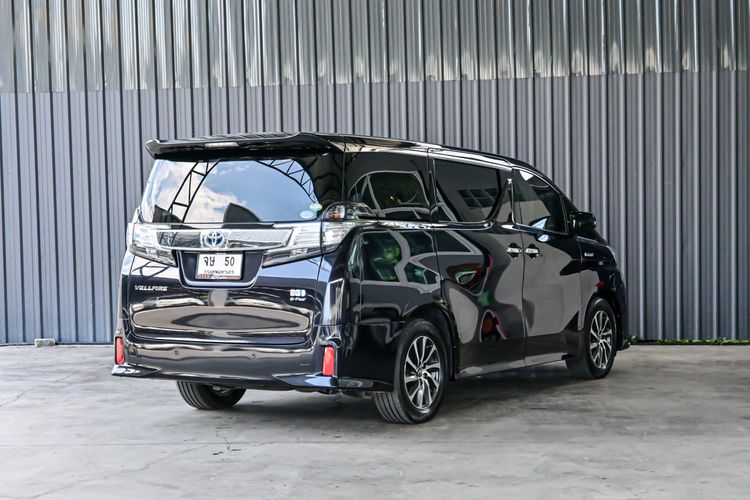 Toyota Vellfire 2019 2.5 Hybrid ZR G Edition E-Four 4WD Van ไฮบริด ไม่ติดแก๊ส เกียร์อัตโนมัติ น้ำเงิน รูปที่ 4