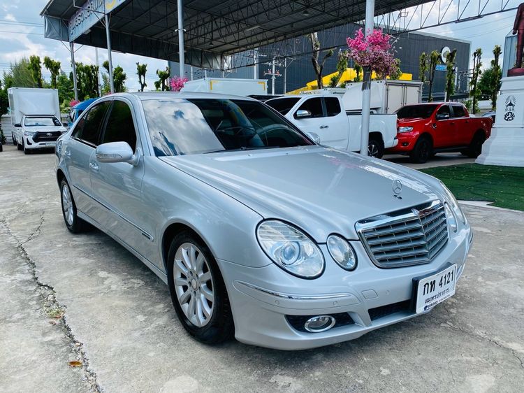 Mercedes-Benz E-Class 2009 E200 Sedan เบนซิน ไม่ติดแก๊ส เกียร์อัตโนมัติ เทา รูปที่ 2