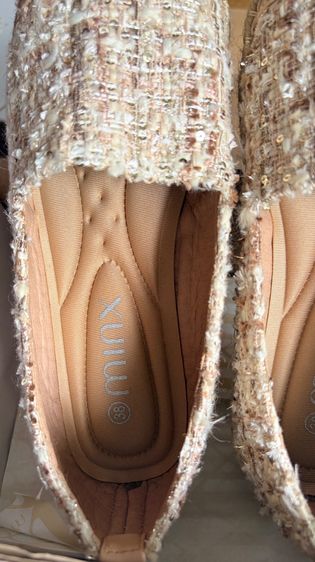 MINX รุ่น Chloe tweed extra soft รองเท้าพื้นสาน พื้นนุ่ม ลายผ้าลิมิเตด minxshoes รูปที่ 5