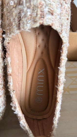 MINX รุ่น Chloe tweed extra soft รองเท้าพื้นสาน พื้นนุ่ม ลายผ้าลิมิเตด minxshoes รูปที่ 6