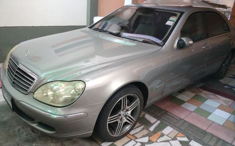 Mercedes-Benz S-Class 2002 S280 Sedan เบนซิน LPG เกียร์อัตโนมัติ บรอนซ์ทอง