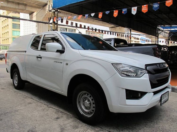 Isuzu D-MAX 2021 1.9 S Pickup ดีเซล ไม่ติดแก๊ส เกียร์อัตโนมัติ ขาว รูปที่ 2