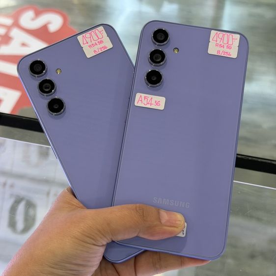 Samsung A54 5G 256GB สีม่วง เครื่องศูนย์ สภาพสวยมาก จอ6.4นิ้ว แรม8รอม256 กล้อง50ล้าน(3ตัว)🔥🔥 รูปที่ 2