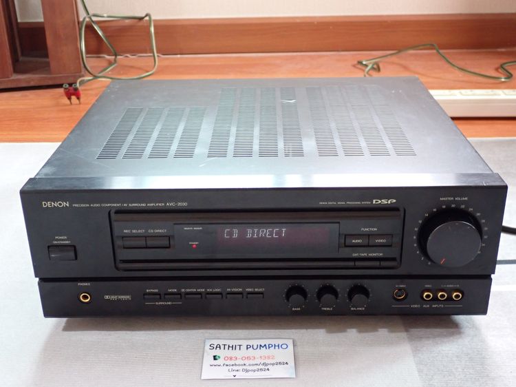 อื่นๆ เครื่องเสียงไฮไฟ ลำโพงขนาดใหญ่ Denon AVC-2030