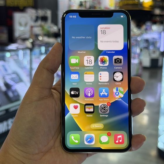 64 GB iPhone X 64GB สีขาว เครื่องศูนย์ โมเดลTH🔥🔥