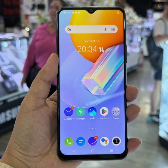อื่นๆ 128 GB ViVO Y31 สีดำ เครื่องศูนย์ สภาพสวยมากๆ จอมีรอยขนแมว จอ6.58นิ้ว แรม8รอม128 Snap662 กล้อง48ล้าน(3ตัว)🔥🔥