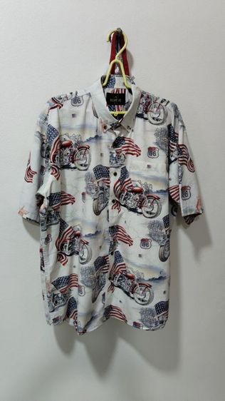 เสื้อเชิ้ตผู้ชาย ขนาดXL ผ้าเรยอง