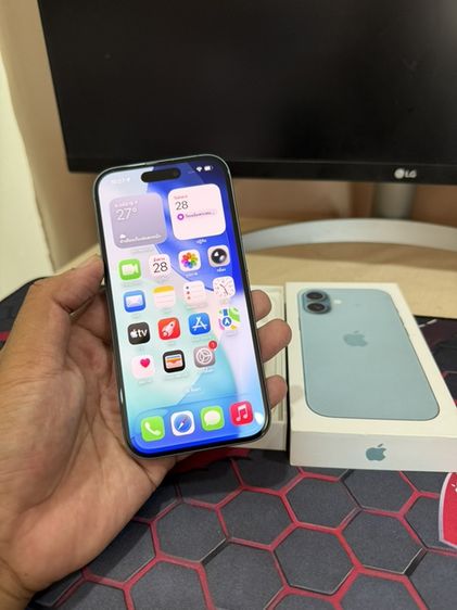 iPhone 16 128GB สวยใส เดิมๆ แบต 91% รับเทิร์นทุกรุ่นสอบถามได้ รูปที่ 3