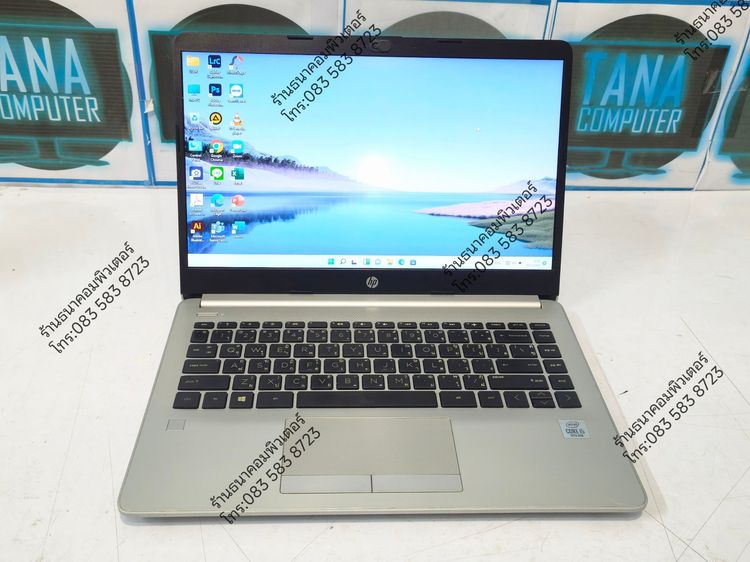 โน๊ตบุคทำงานมือสอง HP Intel Core I5-10210U Ram8GB SSD512GB รูปที่ 2