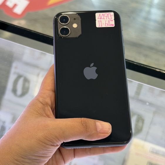 iPhone11 64GB สีดำ เครื่องศูนย์ โมเดลTH สภาพสวยมาก สุขภาพแบต100%(แบตใหม่) เครื่องใช้งานดีเยี่ยม🔥🔥 รูปที่ 2
