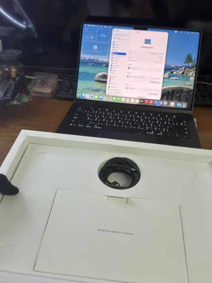 Macbook pro M5 14 นิ้ว แรม16 ssd 512 รอบชาร์จ 3 รอบ ประกันถึง กพ. 27 ครบกล่อง สภาพสวยใสไร้ที่ติค่ะ รูปที่ 8