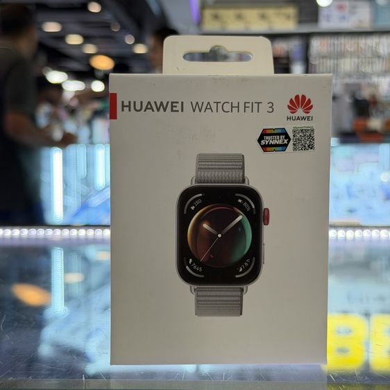 โลหะ Huawei Watch Fit3 สีเทา เครื่องศูนย์ สภาพสวยมากๆ ขนาด43mm. สมาร์ทวอทช์ฟังชั่นเยอะ ใช้งานดีเยี่ยม ครบยกกล่อง🔥🔥