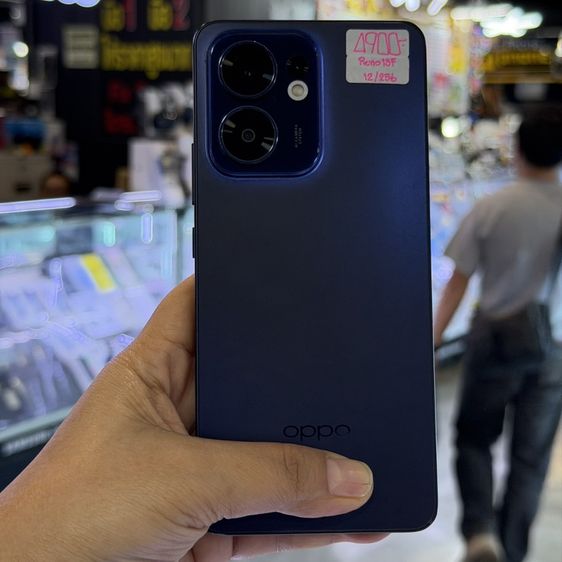 OPPO Reno 13F 5G สีฟ้า(Luminous Blue) เครื่องศูนย์ สภาพสวย จอ6.67นิ้ว แรม12รอม256 Snap6 Gen1 กล้อง50ล้าน(3ตัว)🔥🔥 รูปที่ 2